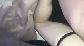 Daddy Breeds Young Slut in Bathhouse