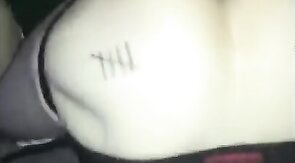 Daddy Breeds Young Slut in Bathhouse