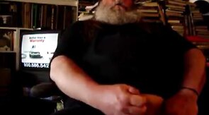 Daddy Bear Jerks Off Solo