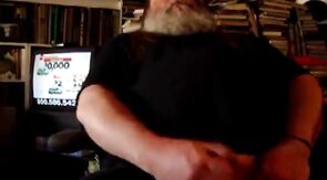 Daddy Bear Jerks Off Solo