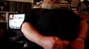 Daddy Bear Jerks Off Solo