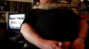 Daddy Bear Jerks Off Solo