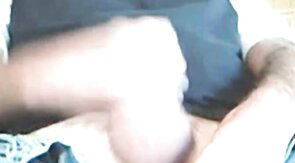 Hairy Daddy Bear Jerks Off Solo