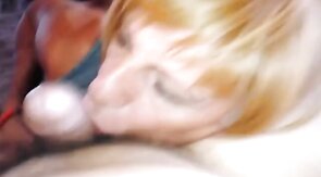 Crossdresser Cock Sucking Lesson
