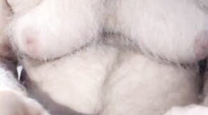 Daddy shows his big uncut cock on webcam for the first time