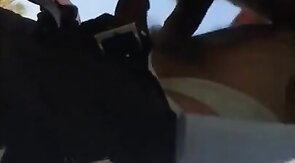 Mature Daddy Strokes Outdoors