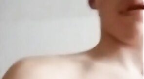 Webcam Twink Jock Strokes His Big Cock