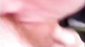 Big-Cock Twink Sucks Outdoors