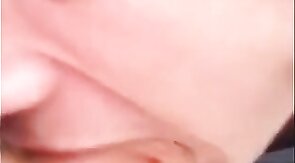 Big-Cock Twink Sucks Outdoors