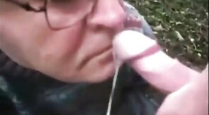 Sucking Cock in the Woods