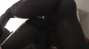 Bareback Big Black Cock for Amateur Hunk Couple