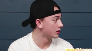 Tattooed hunk student fucking roommate