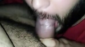 Fat Latin Daddy Bareback with Amateur Bear Couple