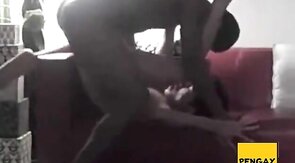 Black and Asian Twink Takes On Two Cocks