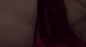 Red Thong Crossdresser Anal with Muscular Top
