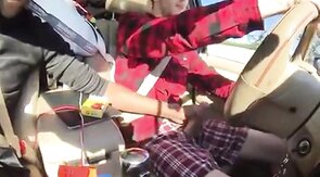 Outdoor Handjob Adventure