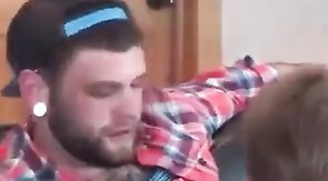 Straight Guy Gets Serviced by a Daddy