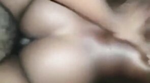 Black Bubble Butt Bareback