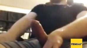 Big Cock Bear's Loud Orgasm