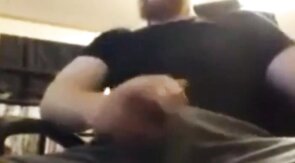 Big Cock Bear's Loud Orgasm
