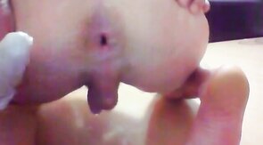 Gaping My Little Twink Ass
