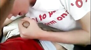 Twink Blows Amateur Man