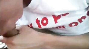 Twink Blows Amateur Man