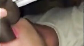 Big Black Cock Gives Facial to White Guy