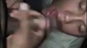 Big Black Cock Gives Facial to White Guy