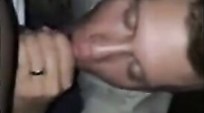 Big Black Cock Gives Facial to White Guy