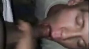 Big Black Cock Gives Facial to White Guy