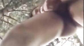 Bareback Anal Fuck in the Woods with Amateurs