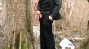 Lonely Daddy Strokes it Outside