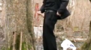 Lonely Daddy Strokes it Outside