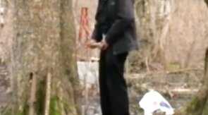 Lonely Daddy Strokes it Outside