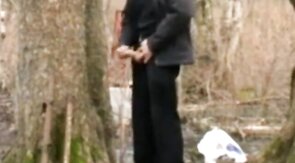 Lonely Daddy Strokes it Outside