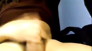 Sexy Asian Crossdresser Masturbates on Webcam