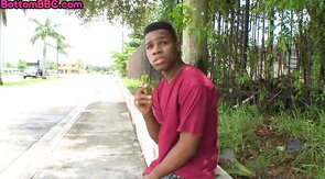 ebony dude enjoys being assdrilled