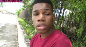 ebony dude enjoys being assdrilled