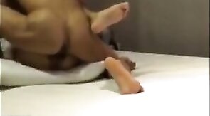 Older Asian Guy Dominates Young Amateur