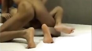 Older Asian Guy Dominates Young Amateur