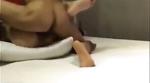 Older Asian Guy Dominates Young Amateur
