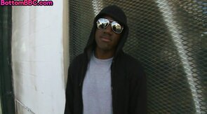 Pulling ebony get buttfucking outdoor