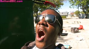 Pulling ebony get buttfucking outdoor