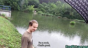 Pulled european amateur agrees to fuck