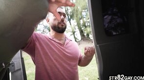 Fooled straight public pickedup and anal