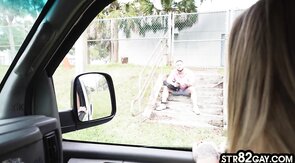 Fooled straight public pickedup and anal