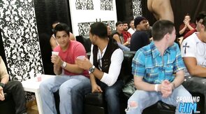 Real amateur stripper dicksucke by guests