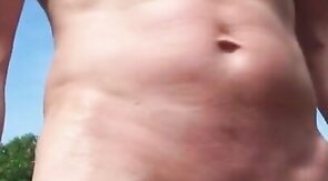 Beach Handjob