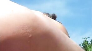 Beach Handjob